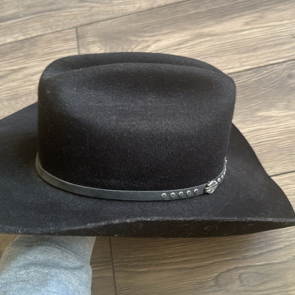 Harley-Davidson vintage felt studded Cowboy Hat size xl - Picture 6 of 12